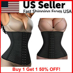 Corset Waist Trainer Training Shaper Body Shapewear Underbust Cincher Tummy Belt