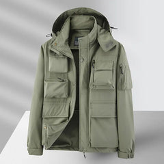 Men's Waterproof Multi-Pocket Jacket